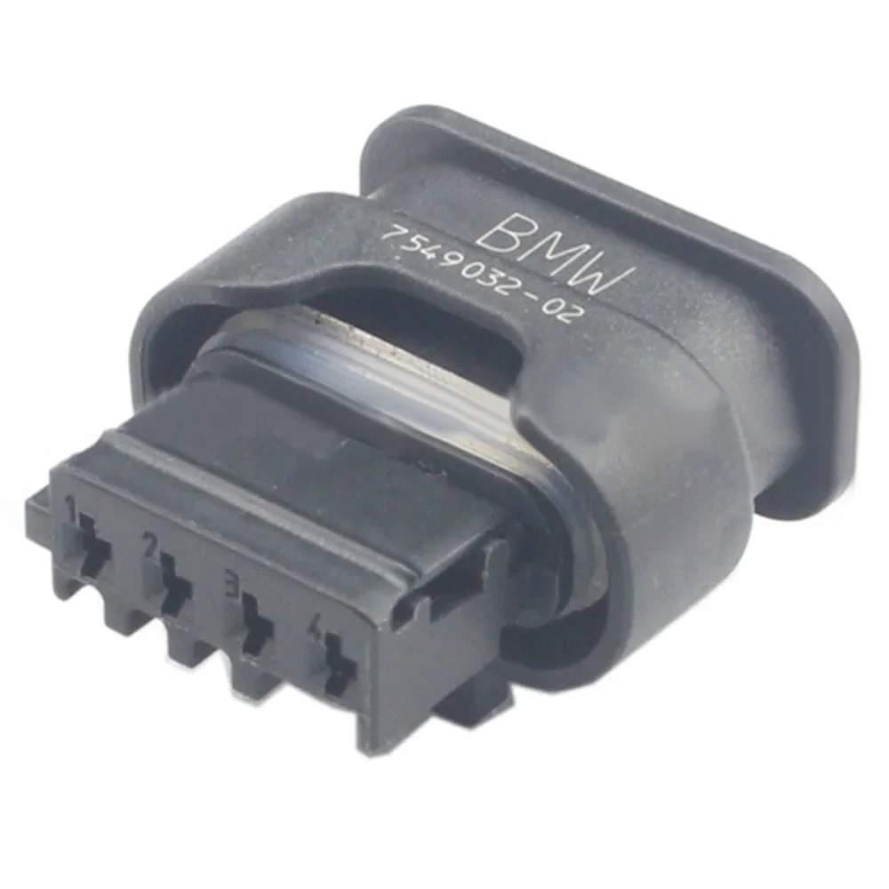 Conector Automático de Sensor de Oxigênio 10 20 Conjuntos Pinos à Prova Dágua Fêmea Fiação Automotiva Conector 754903202