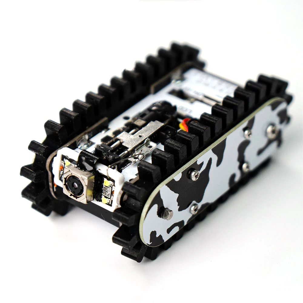 Robot Tank RC Voiture Télécommandée avec Caméra OV5640 - Jouet Offroad