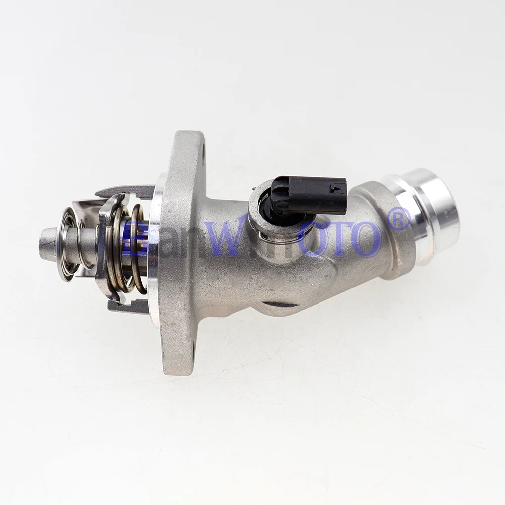 25500-2E085 Car Thermostat Housing Assembly Engine Coolant fit for Hyundai Elantra Kona Veloster 2.0L Kia Seltos Soul 255002E085