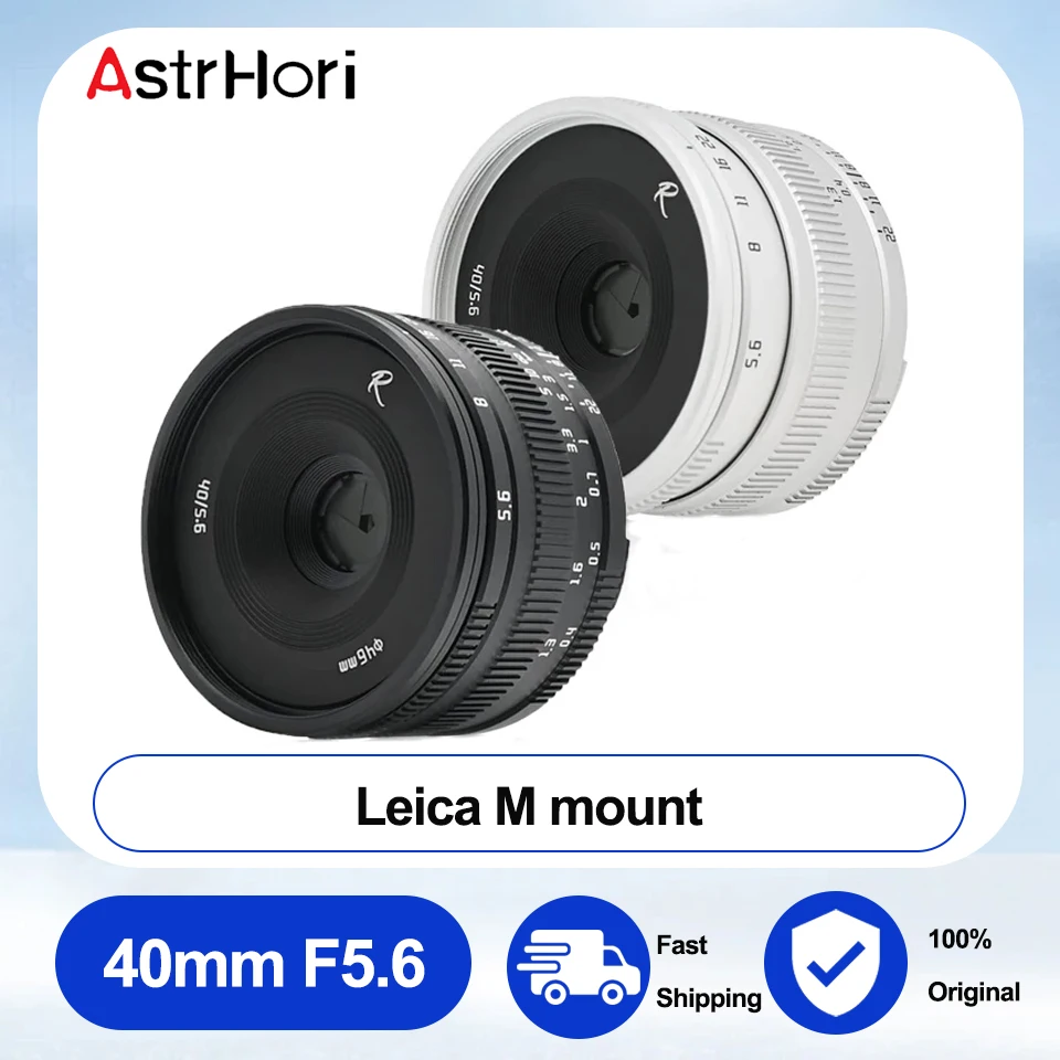 Astrhori M 40Mm F5.6 Full Frame Medio Formato Manuale Prime Lens Scenery Street Sweeping Photography Per Leica M3 M5 M10R