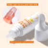 3 bottles Nail Glue Remover for Fake Nails Easily Removes Acrylic Nails, Press-On Nails & Rhinestones - Convenient Prying Cap 3