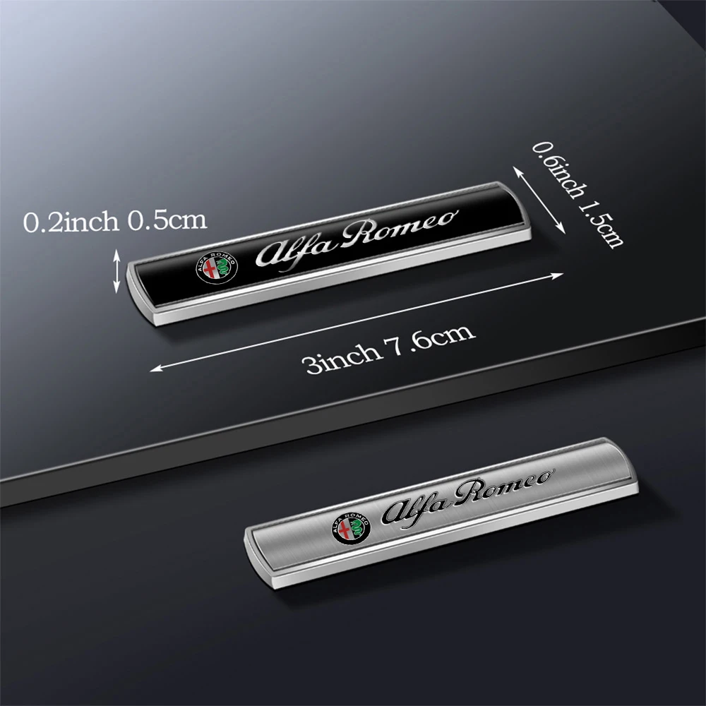 Car Styling 3D Metal Badge Sticker - Car Decoration Accessories