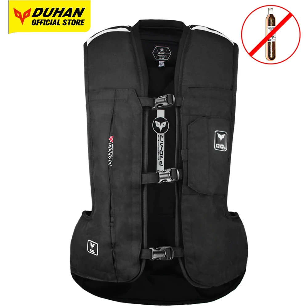 Chaleco Airbag Para Moto Y Equitación | Sistema De Protección Con Inflado Rápido (0.18s) | Reflectante Y Ultraligero | Homologado, Tallas S-3XL (Cilindro De Gas No Incluido)