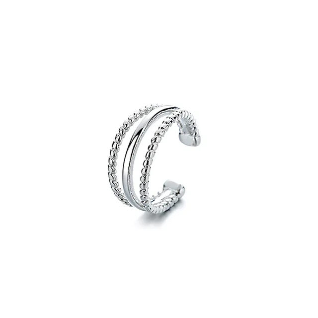 Boucles d'oreilles étoile Sring pour femmes, couleur argent, manchettes à Clip, sans Piercing, Kpop, bijoux à la mode, cadeaux, 1 pièce