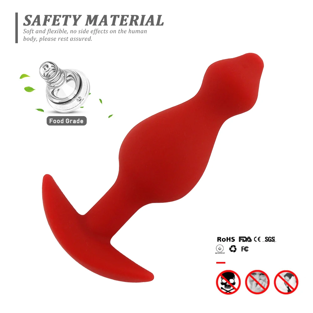 Dildo Anal Beads Adult Products Anal Plug Silicone Penies Vaginal G-spot Massage Dick Sex Toys for Women Men Sex Shop Female Male_voghion.com