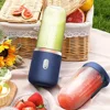 Fruit Juicer USB Rechargeable 400ML Fruit Shakes Juicer Mixer 40W Automatic Small Electric Juicer Wireless Smoothie Blender 3