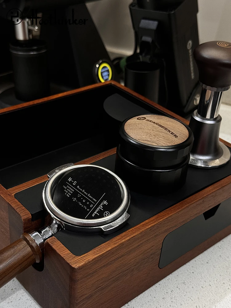 Hoothinker Espresso Puck Screen Espresso Filter Titanium Coating 51mm/53mm/58.5mm Portafilter Filter Basket 0.8mm