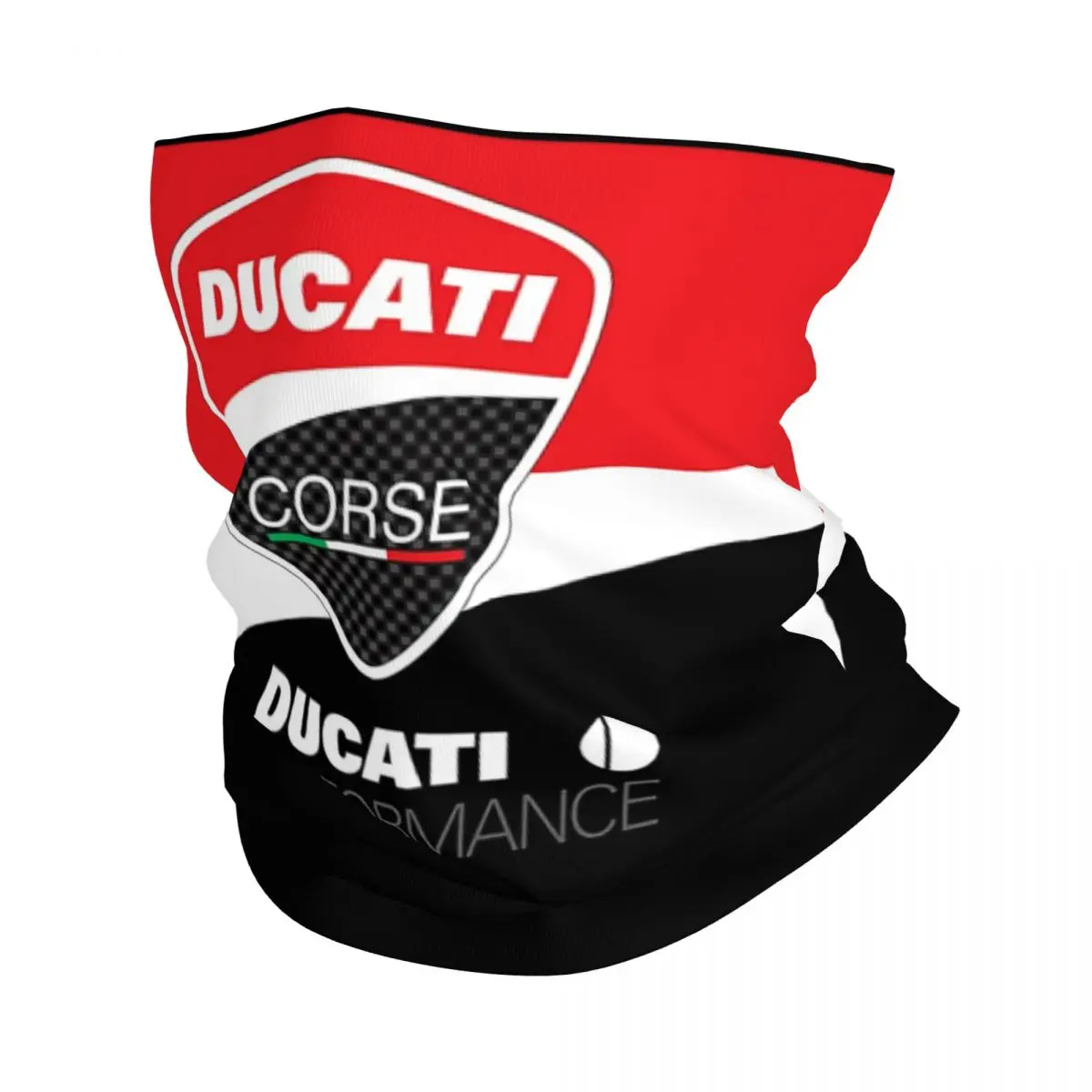 

Ducatis Moto Racing Motorcycle Merch Bandana Neck Cover Mask Scarf Warm Hiking Face Mask Unisex All Season