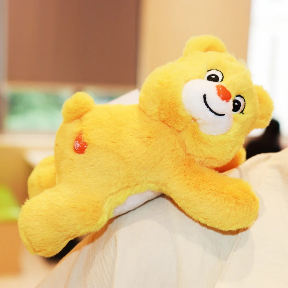 Care Bears Lying Pendant With Perfume Plush Toys Cartoon Cute Anime Doll keyring Children's Toy Backpack Pendant Birthday Gifts 4
