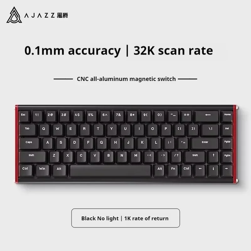 AJAZZ ALUX68 Magnetic Switch Mechanical Keyboard RGB All-aluminum