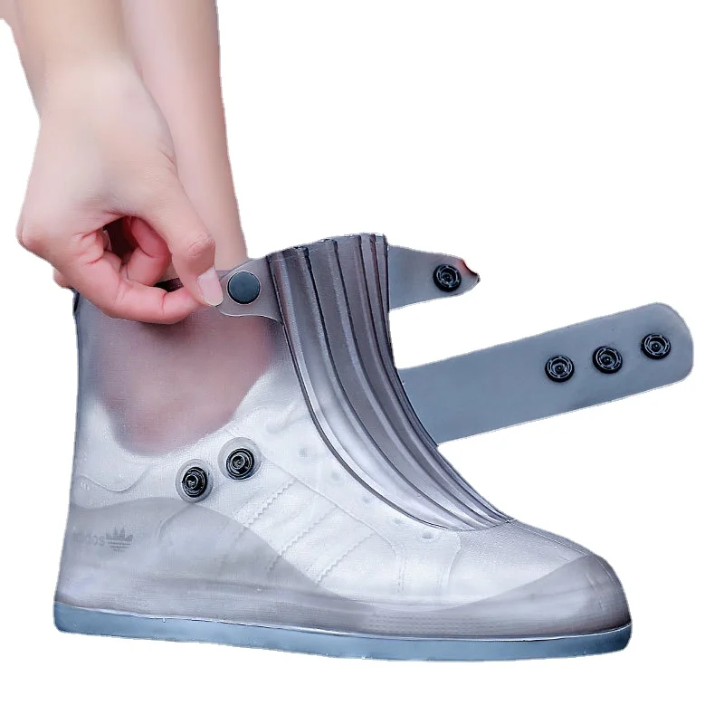 New 2023 Unisex Shoes Covers Silicone Short Ankle Rain Boots Waterproof Shoes Protector For Rainy Days Footwear Accessories