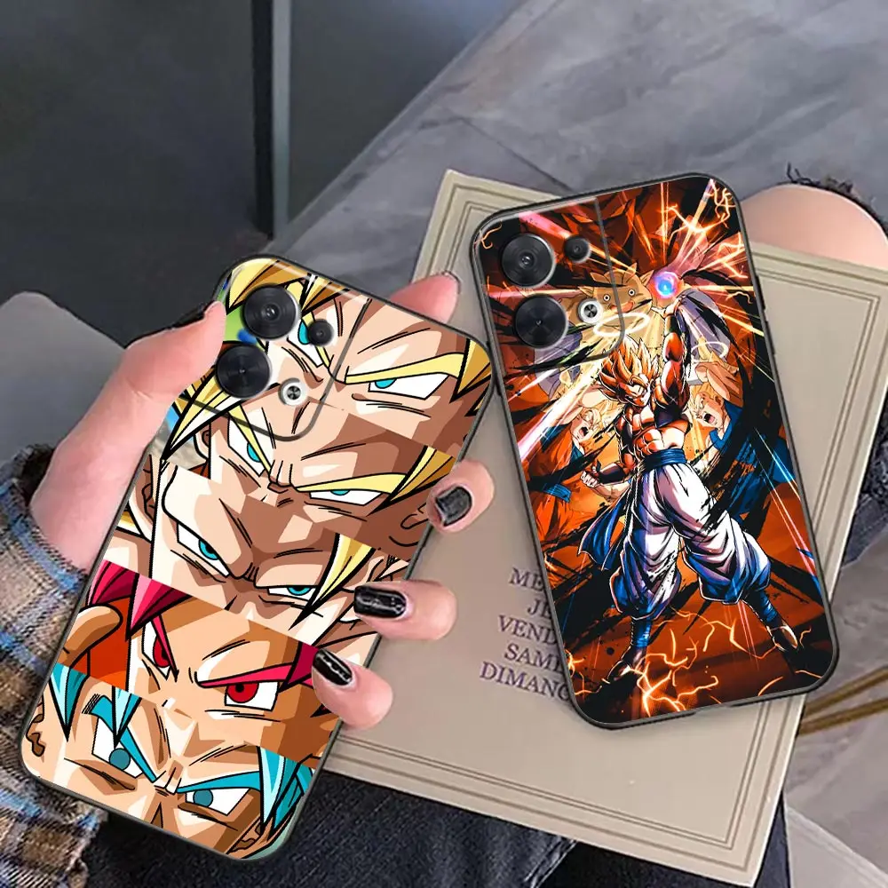 

Anime S-Super S-Saiyan G-Goku Phone Case For OPPO FIND X5 X3 X6 RENO 10 8 7 7Z 2Z 6 5 4 Pro Plus Case Funda Coque Shell Capa