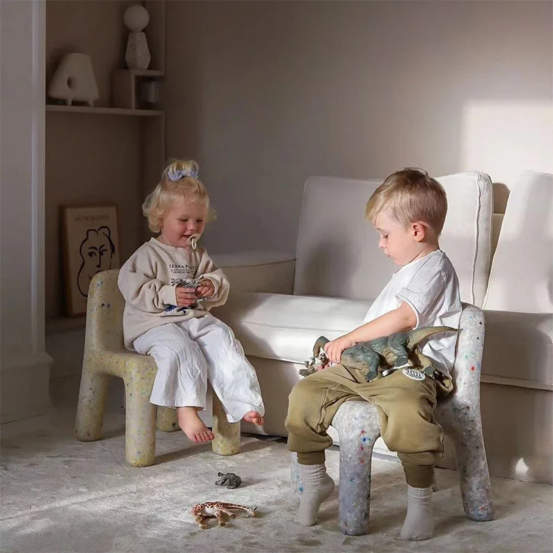 Description Picture 3 of itemNordic Girl Table And Chair Furniture Plastic School Writing Small Desk Creative Design Living Room Study Table Desks