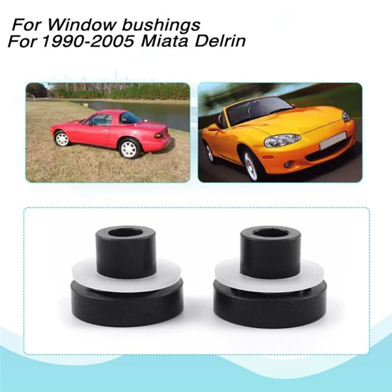Professional Durable Window Bushing Compatible for Miata 1999-2005 909-925 Replacement Part Auto Car Interior Accessory 4