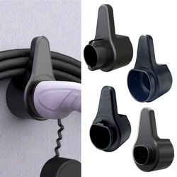 Holder Nozzle Holsters Dock for SAE J1772 and Cable Holder, Type1 Plug Dock Wall Mount Charging Cable Holder
