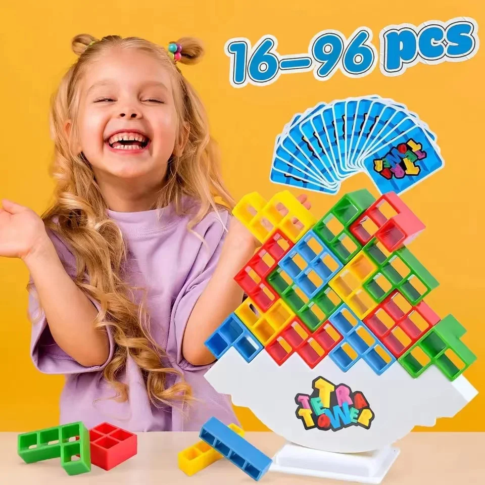 Puzzle Assembling Jigsaw Puzzle Handmade Building Blocks Balance Game Stackable Building Blocks Family Educational Toy Gift, educational toys,puzzle toys,stacking puzzle toys,stacking toys