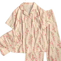Spring and Summer Sweet and Cute Three-Piece Pajamas Homewear Cloud Cotton Casual Pajamas Homewear Homewear Girls Homewear - Image 5