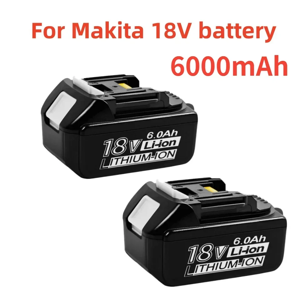 

For Makita 18V Battery 6.0Ah Rechargeable Power Tools Battery 18V Makita with LED Li-ion Replacement LXT BL1830 BL1860 BL1850