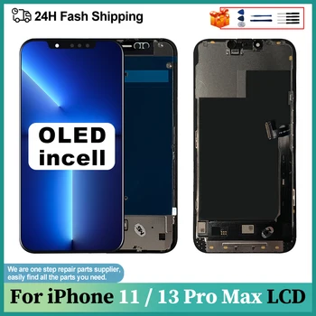 Pantalla LCD OLED per display LCD iPhone 11 con digitalizzatore touch screen 3D per iPhone 13 Pro Max Display parte di ricambio Incell