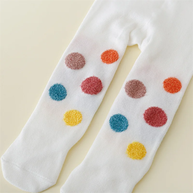 Girls Pantyhose Knit Tights 0-24M For Infant Baby Girls