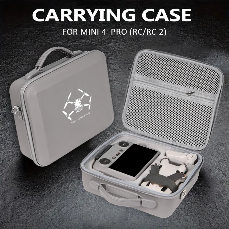 Daul-Using Bag for mini 4 pro Accessories RC2 Protector RC-N2 Carrying Case Suitcase for DJI mini 4 pro Accessories