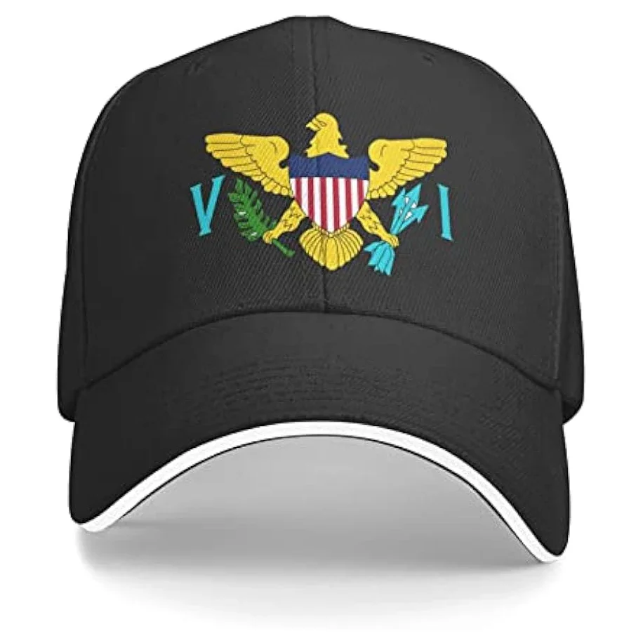 

Flag Of The United States Virgin Islands Unisex Baseball Cap Fits Men Women Adjustable Dad Hat Sandwich Bill Cap