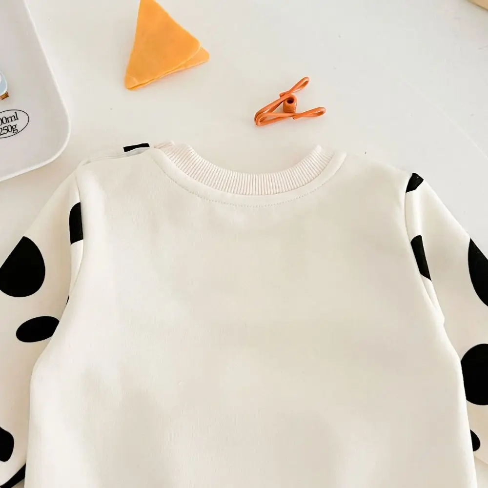 Fashion Long Pants Cow Baby Romper Infant Cotton Newborn Jumpsuit Soft Casual Outfit Trousers Climb Bodysuit Gift Set