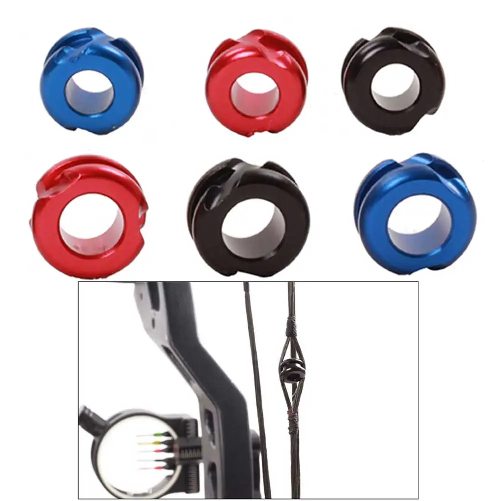 

1pc Archery Peephole Hot Sale Compound Bow Peep Sight 1/4\" 3/16\" Hole Size Aluminium Hunting Bow And Arrow Accessories
