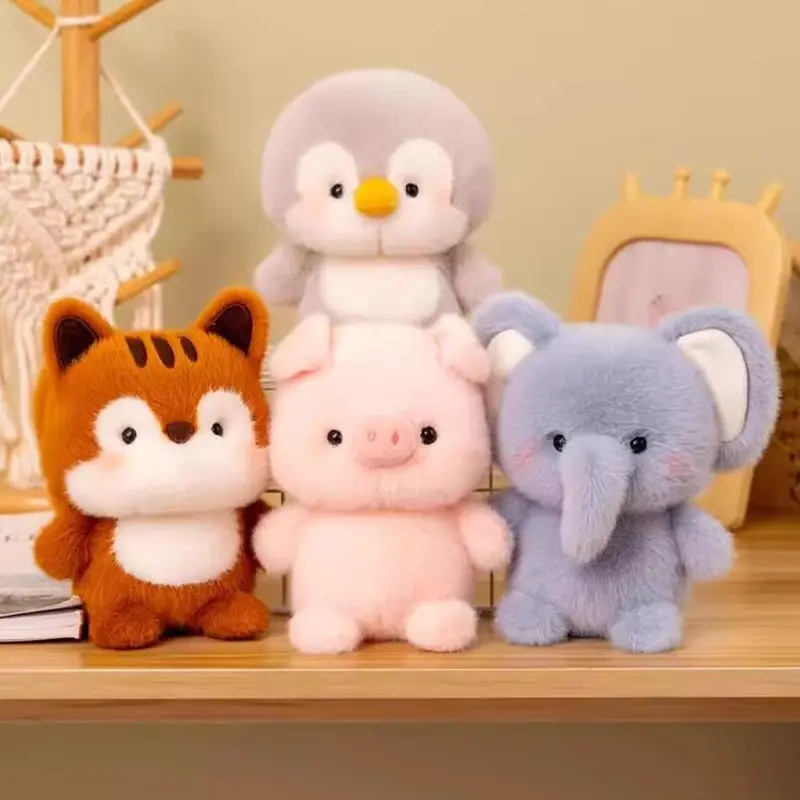 15CM Cute Animal Plush Toy Children Table Doll Ornaments Companion Doll Birthday Christmas Gifts Soft Sleeping Companion Kawaii - Image 3
