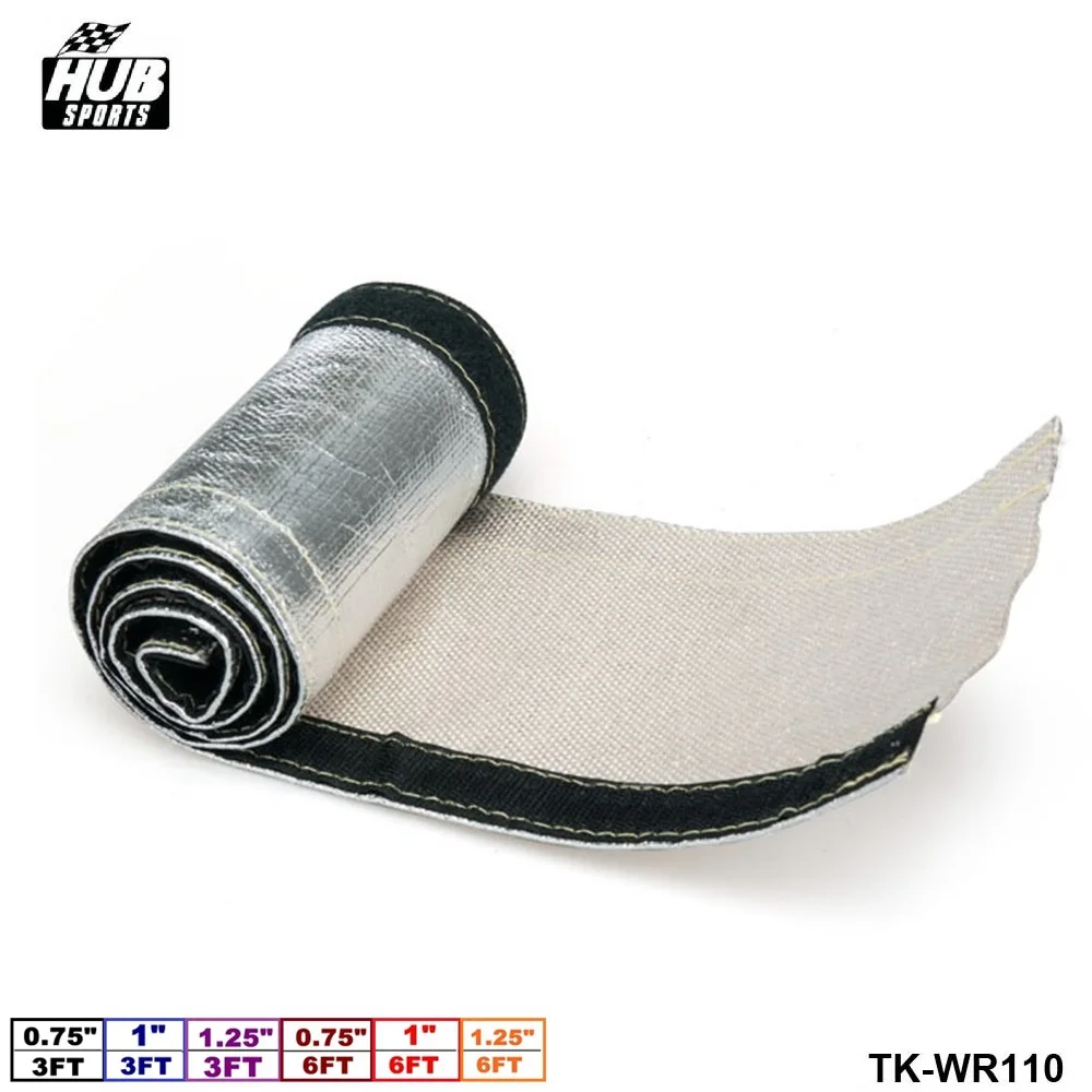 Aluminum Metallic Heat Shield Thermal Sleeve Insulated Wire Hose Cover (id:  0.75u0026 1u0026 1.25) For Toyota Rav4 Hu-wr110 - Engine - AliExpress