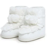 2025 Winter Ankle Boots for Women Platform Antiskid Waterproof Ski Boots Luxury Fluffy Furry Fur Boots Woman's Ankle Booties - Image 6