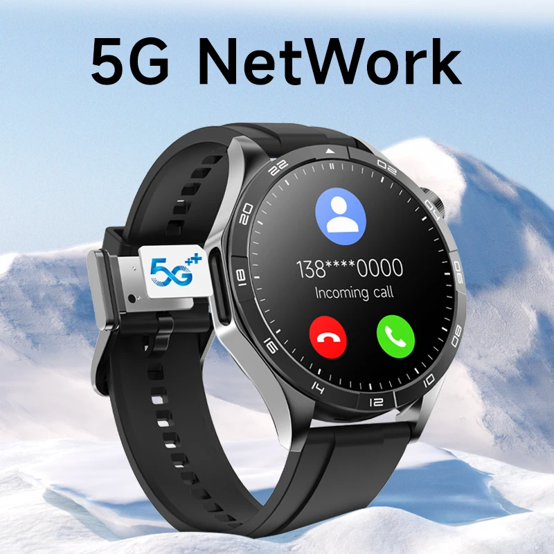 LM01 Ʈ ġ 4G Ʈũ SIM ī, 1.43 ġ AMOLED  ī޶, GPS ,  ÷, 466x466 ȭ, 4GB 64GB ROM Ʈġ