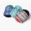 6 Pairs Kids Non-Slip Socks Cute Cartoon Dinosaur Pattern Boys Floor Socks Comfortable Breathable for Toddler Learning to Walk 6
