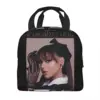 Custom Music Singer Ayliva Insulated Lunch Bag for Women Waterproof Cooler Thermal Lunch Box Office Picnic Travel 3