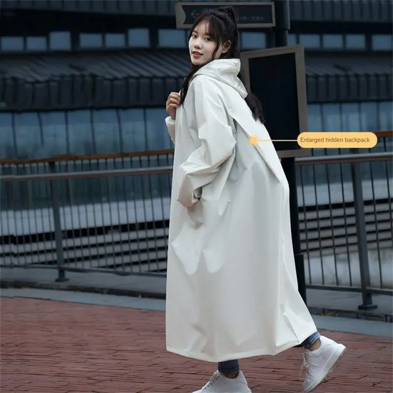 개별 비옷 하이 퀄리티 소재 전신 판초 레인 기어, 전신 원피스 레인 판초, 긴 내구성