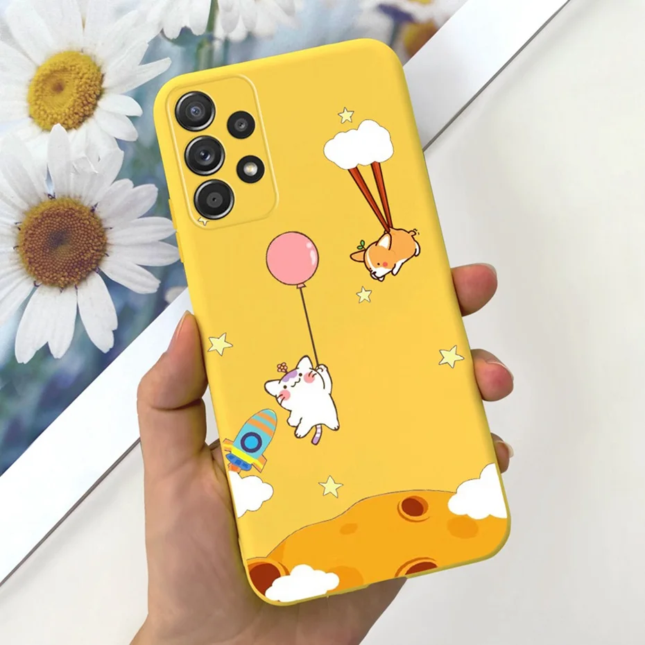 Cute Animal Cartoon Soft Silicone Phone Case - Compatible with Samsung Galaxy A13/A23