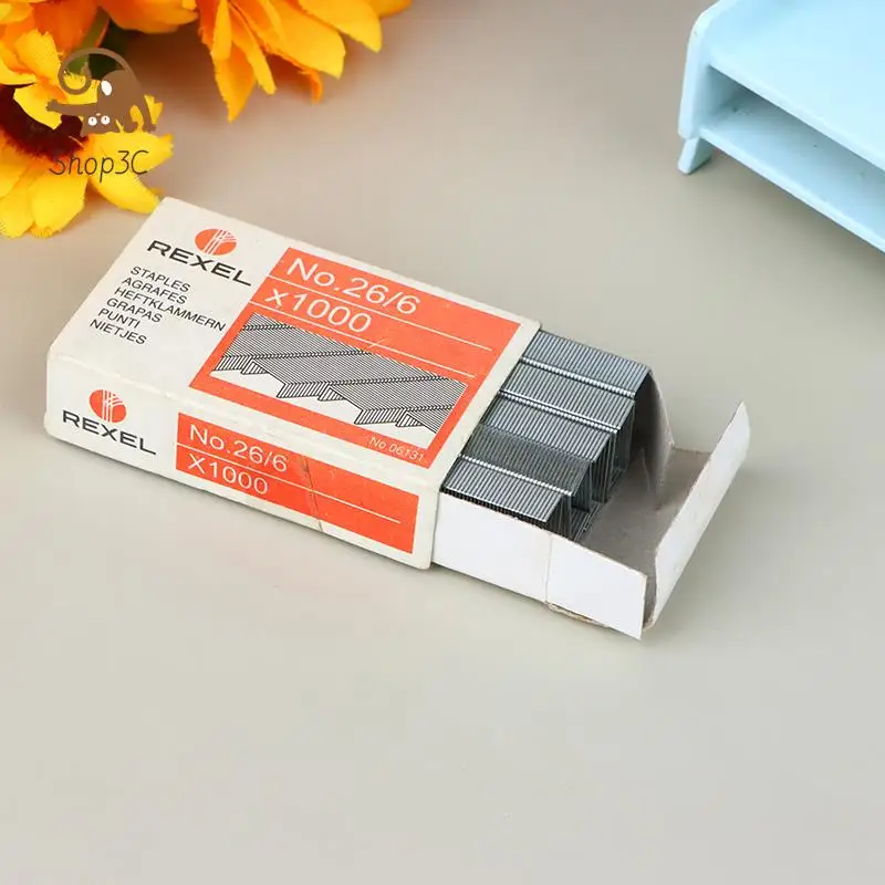 26/6 staples office supplies 1000pcs/box