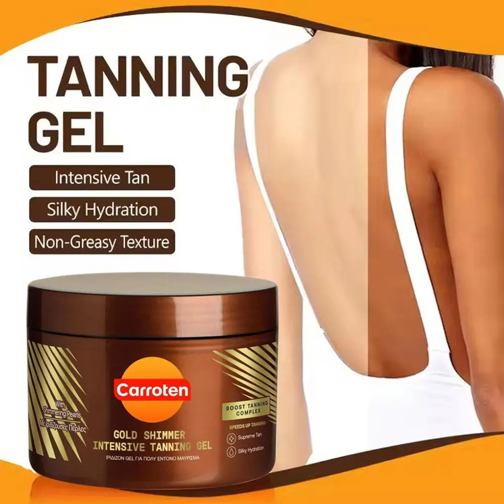 Carrot-Infused Hydrating Bronzing Gel for a Sunless, Natural-Looking Tan