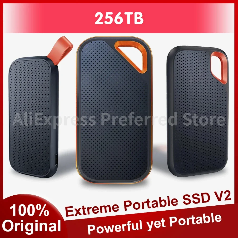 

2024 PS5 SSD External Solid State Drive E81 E61 E30 Portable SSD USB 3.2 Type-C Hard Disk Compatible For PS5 PC Laptop MAC Phone