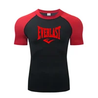 EVERLAST Mens SHOR Compression 3D Printed T-Shirt Sun Protection Second Leyer Skin Running Fitness Rash Prevention Training 2