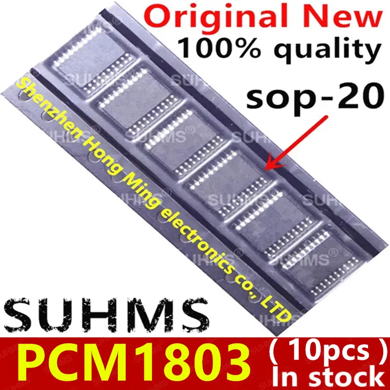 

(10 шт.) 100% новый набор микросхем PCM1803 PCM1803DBR sop-20