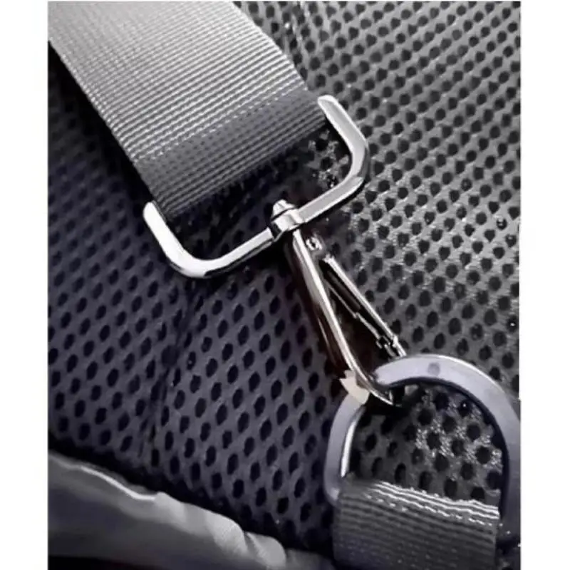 Versatile Detachable Rotating Buckle Keychain with Alloy Lobster Clasp