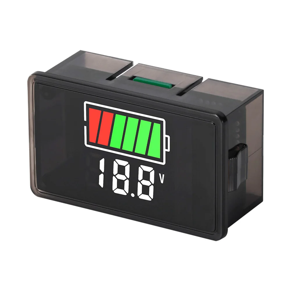 DC 8-30V Batteriekapazitätsanzeige Digitales Voltmeter Spannungsmessgerät LED-Anzeige und USB für Solarbatterie-Monitor-Panel – Detail 20