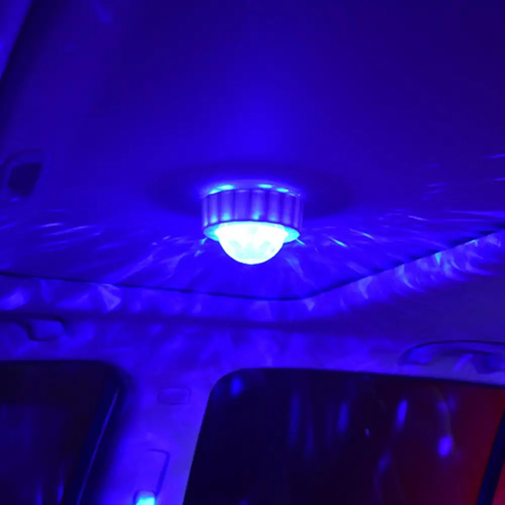 7.1*4.7cm Ambient Lighting Disco Ball Adjustable USB Rechargeable Mini Size Portable Sound Activated Multicolor Room Disco Light