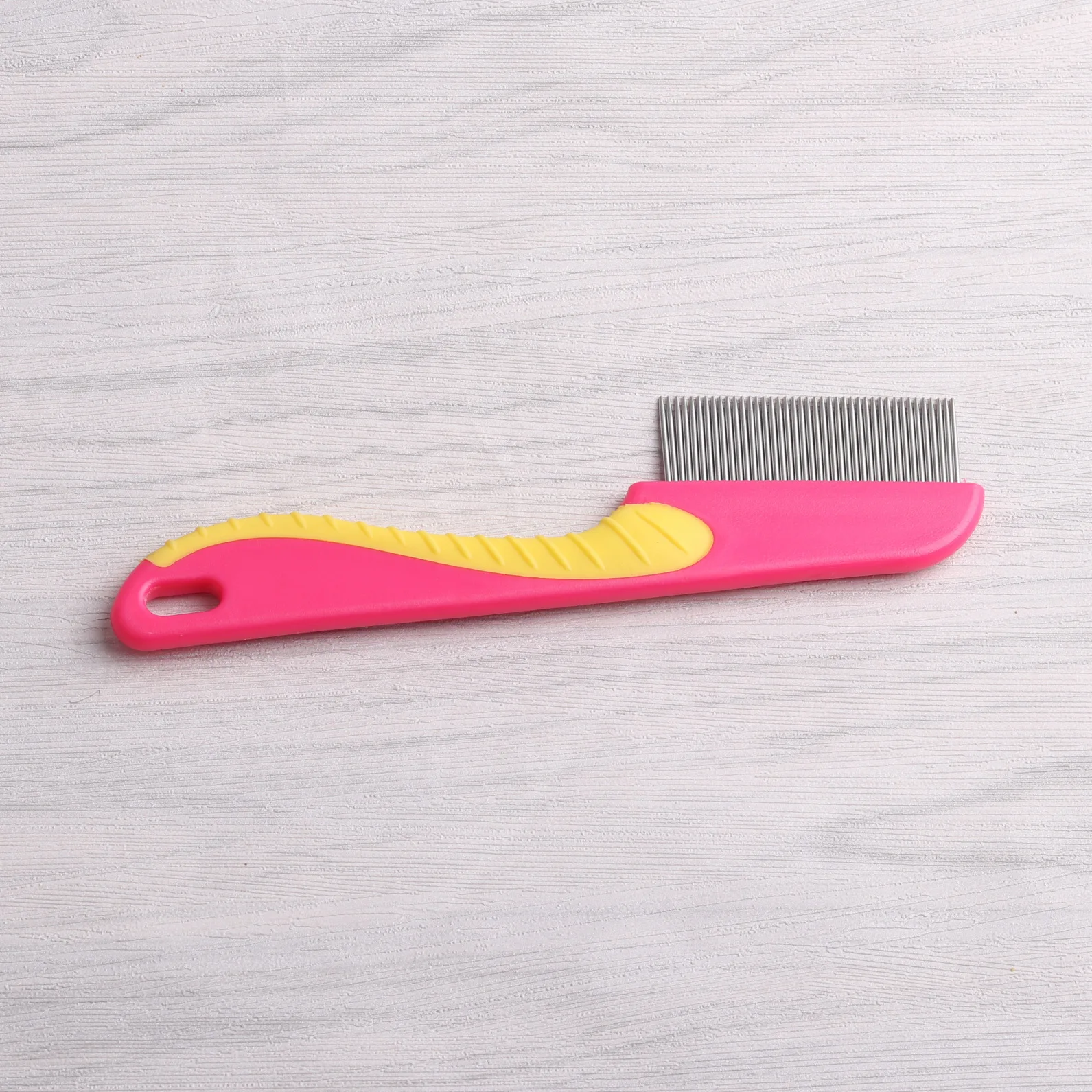 Stainless Steel Cat Dog Flea Comb Wool Cleaning Supplies Pet Hair Removal Massage Seahorse Shape Comb Pet Hair Accessories