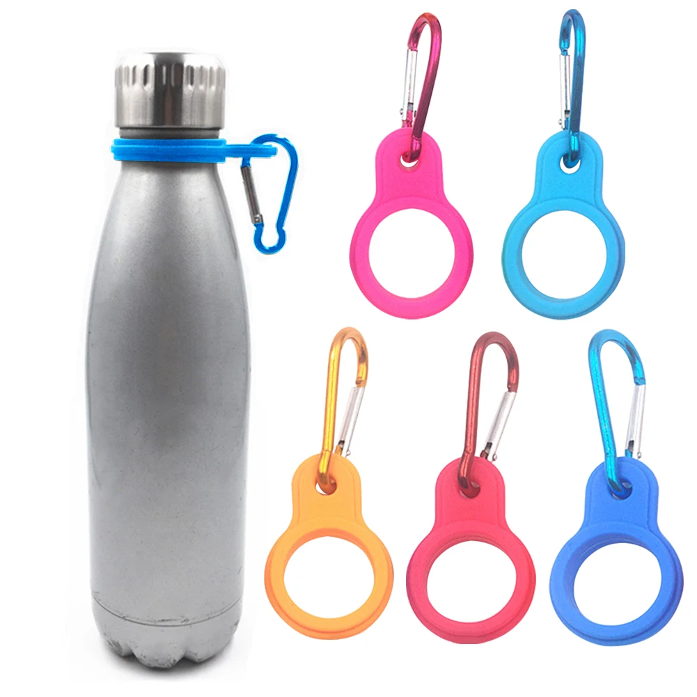Description Picture 5 of item1/2pcs Sports Kettle Hanging Buckle Outdoor Camping Water Cup Bottle Holder Carabiner Carabiner Belt Backpack Hanger Camp