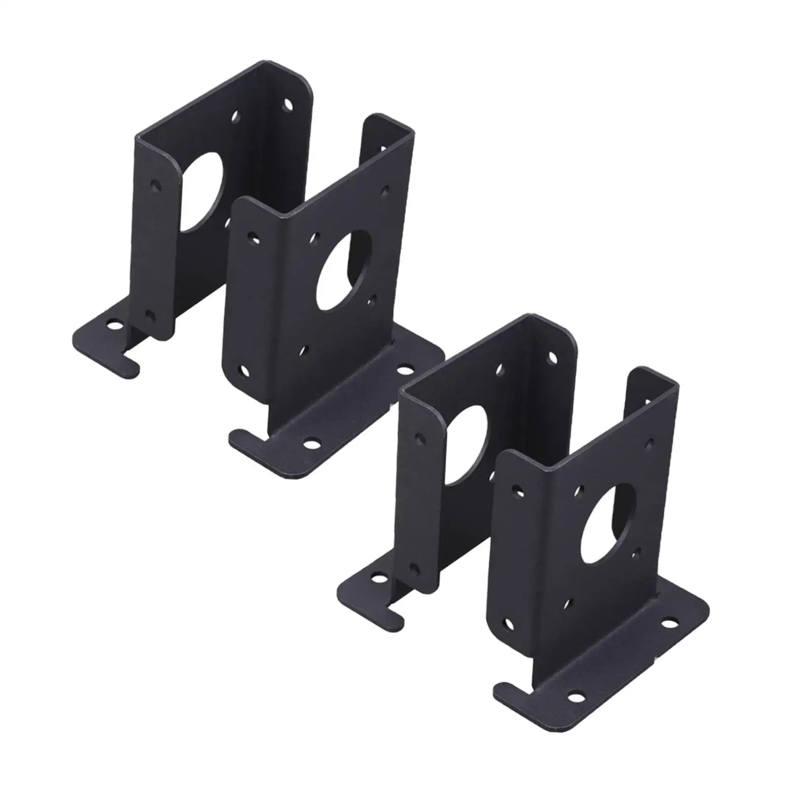 4Pcs Wood Fence Pergola Wood Fence Post Anchor Base Home Outdoor Adjustable