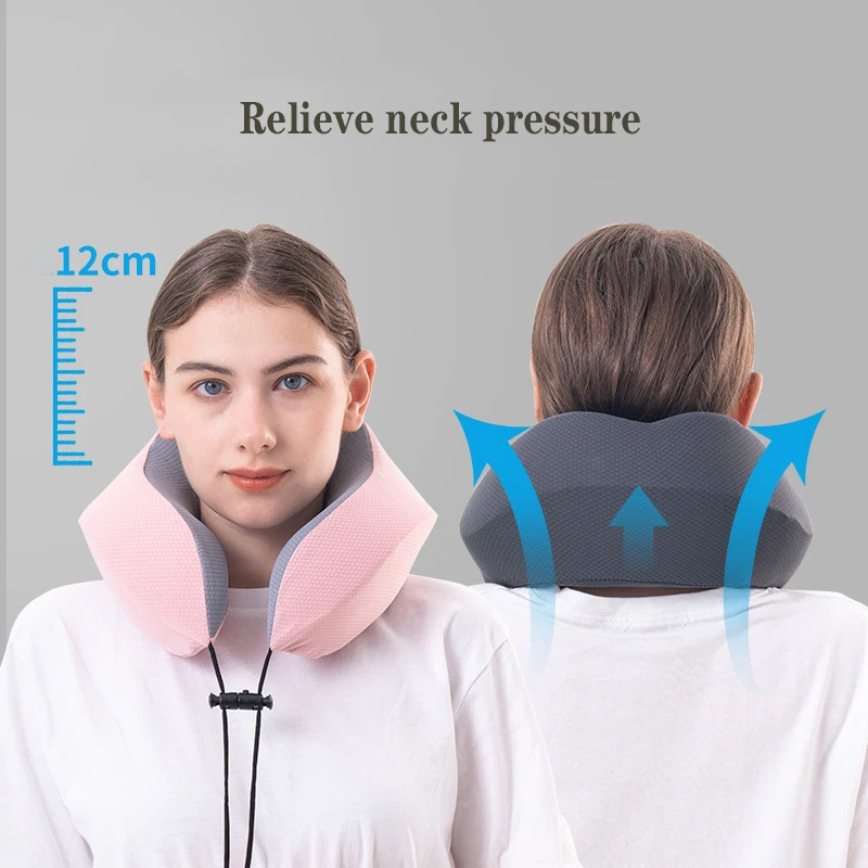 Neck Pain Fleece Neck Pillow TRTL TRAVEL PILLOW