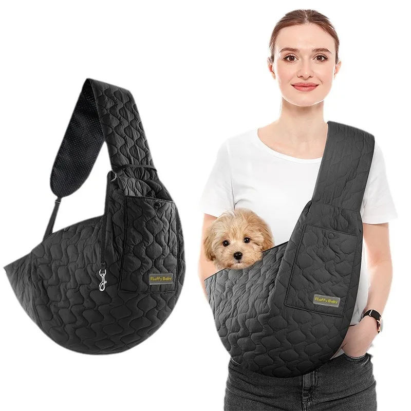 Pet Cat Dog Carrier Backpack Travel Tote Shoulder Bags Mesh Sling Carry Pack Pet Carrying Supplies Crossbody Shoulder Bag