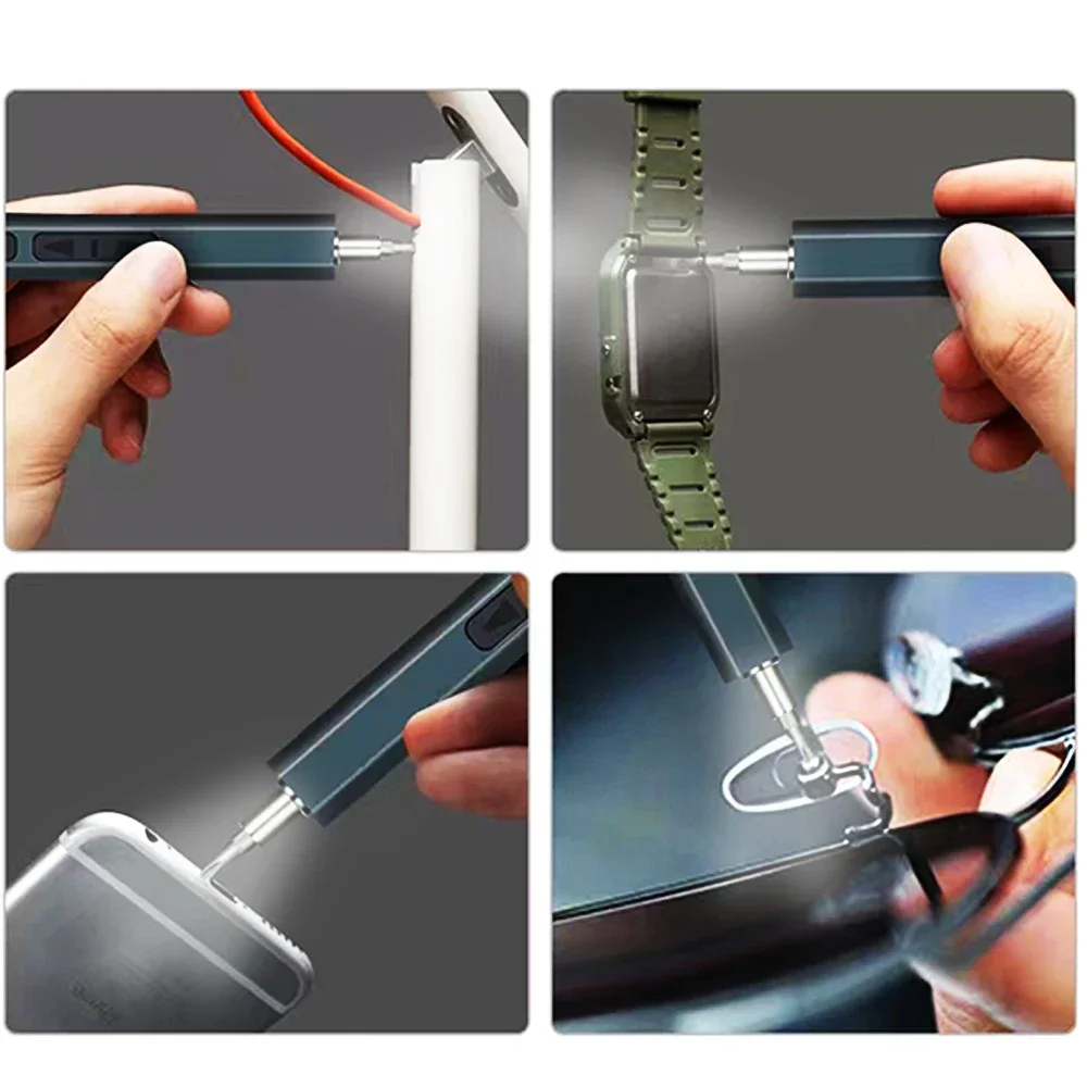 Manual screwdriver USB Charging Portable Mini Electric Screwdriver Cordless Drill Magnetic Screw Repair Kit Magnetic screwdriver 4